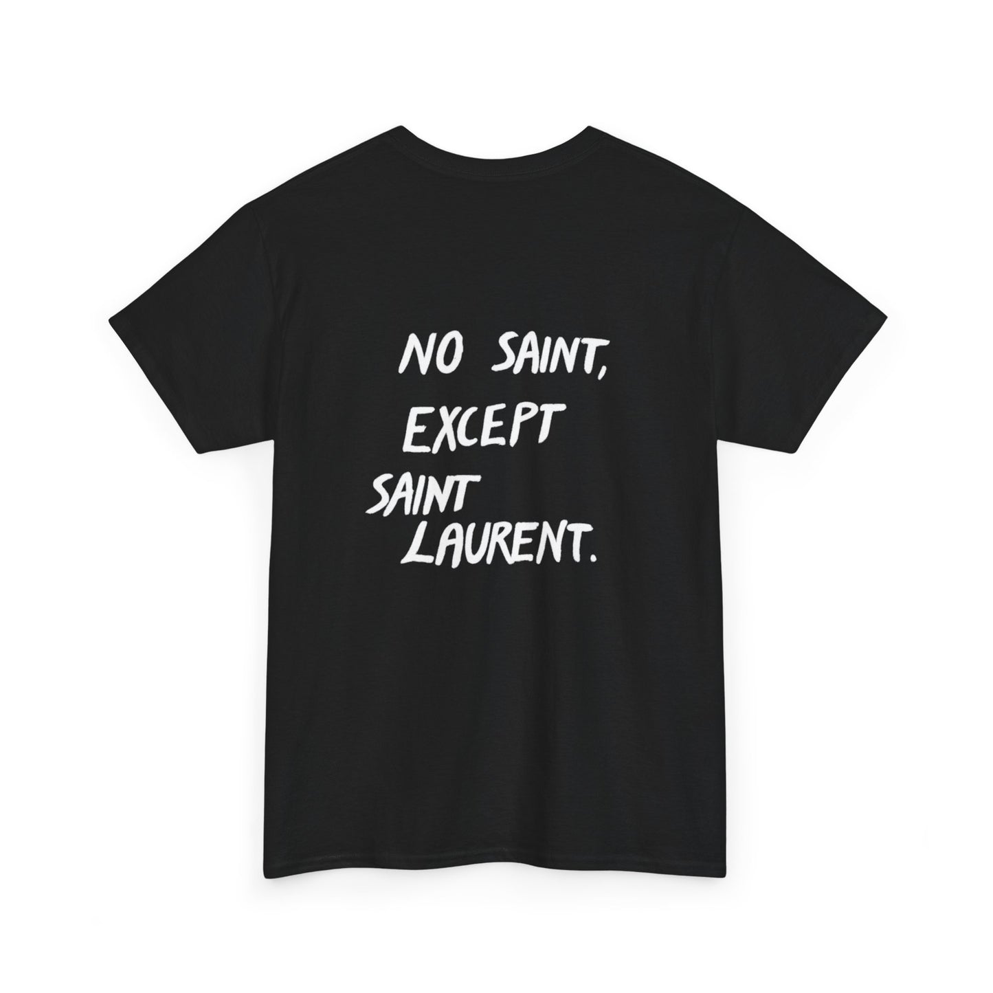 no saint except black