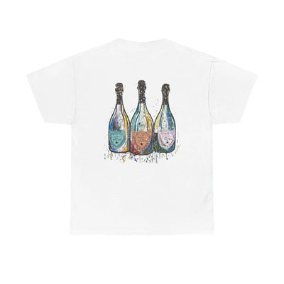 Colored Champagne - White Tee