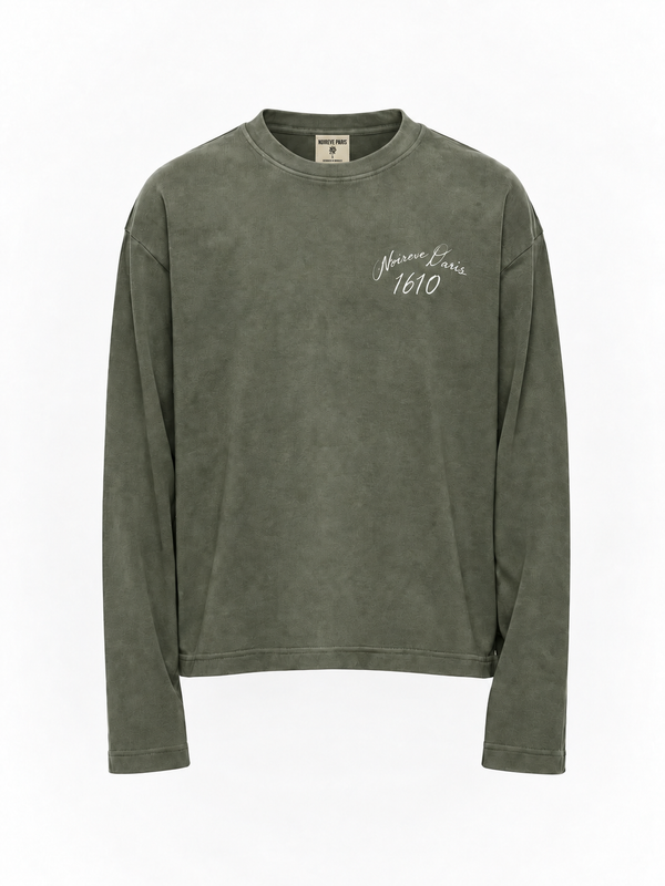 1610 Washed Waffle Longsleeve