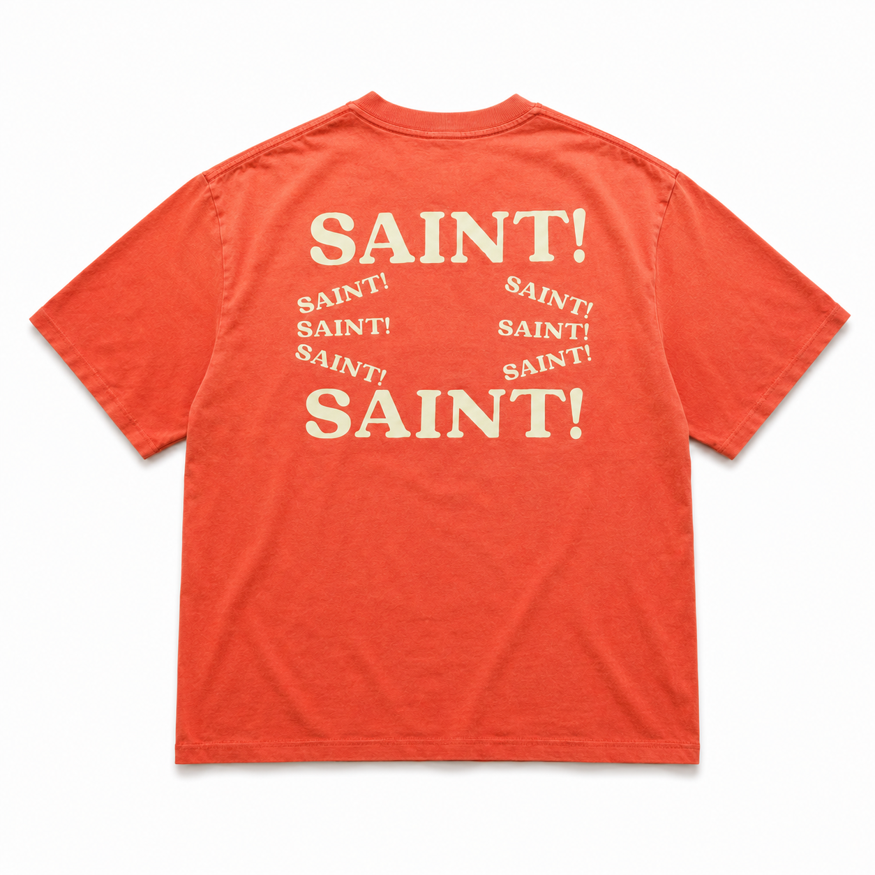Saint! - Washed Orange Tee