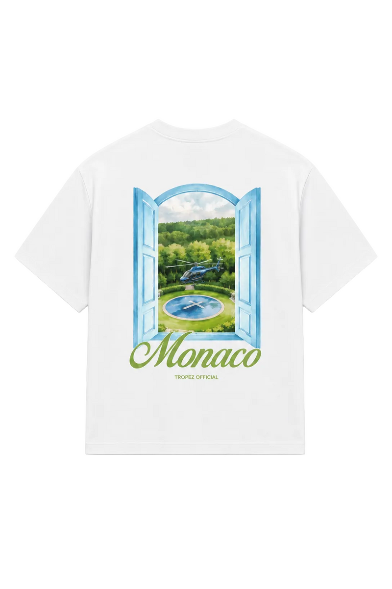MONACO - White Tee