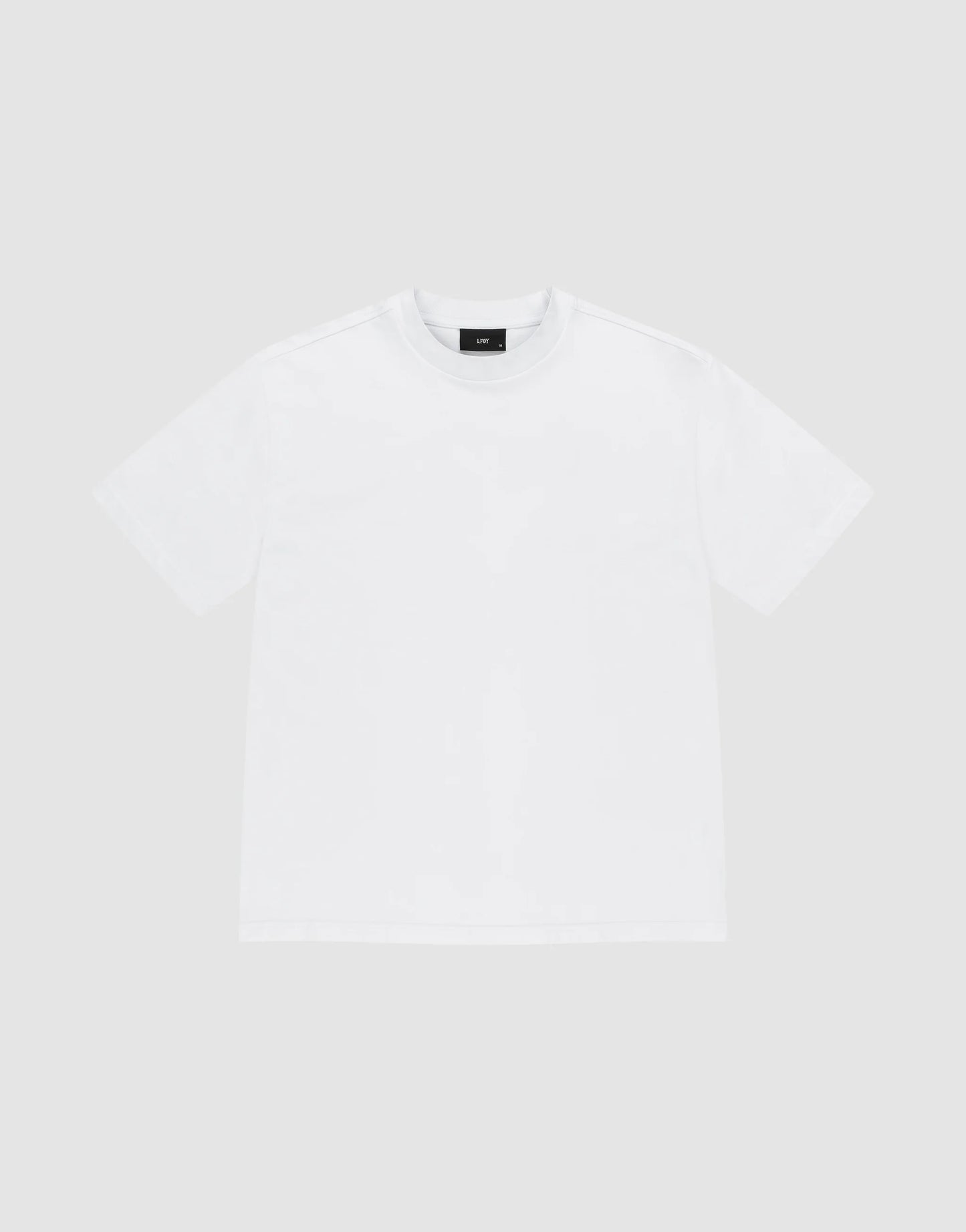 Navy Gun - White Tee