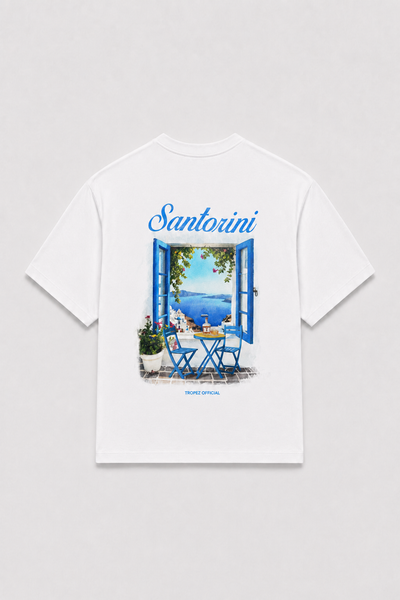 SANTORINI - White Tee