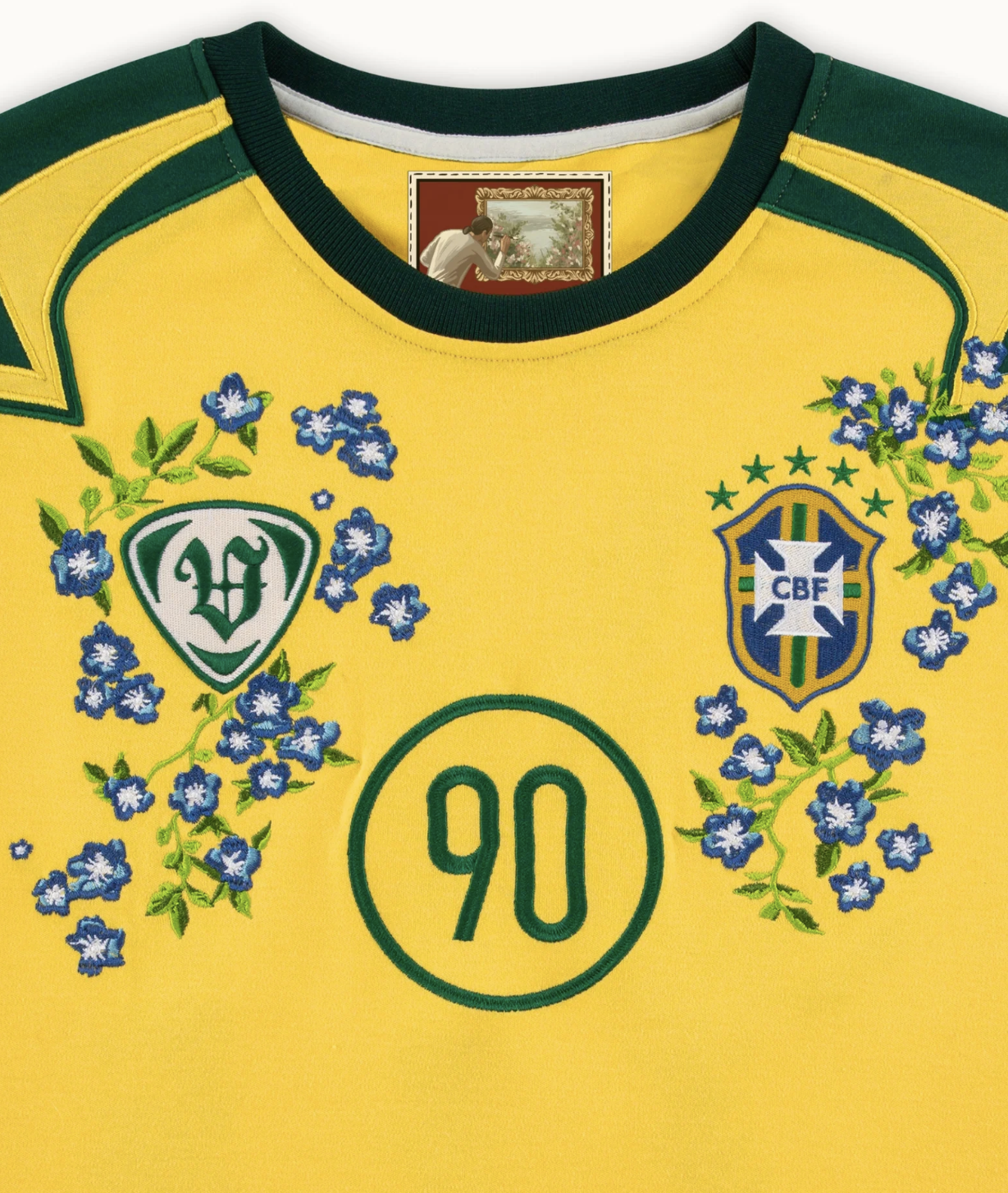 Brazil Flower - Retro Jersey