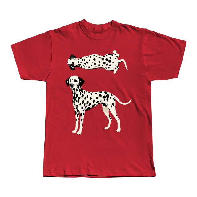 Dalmations- Red Tee