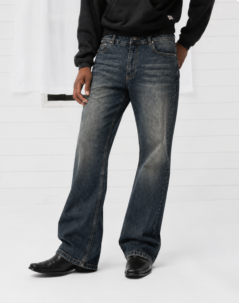 Noireve - Bootcut Steel Denim