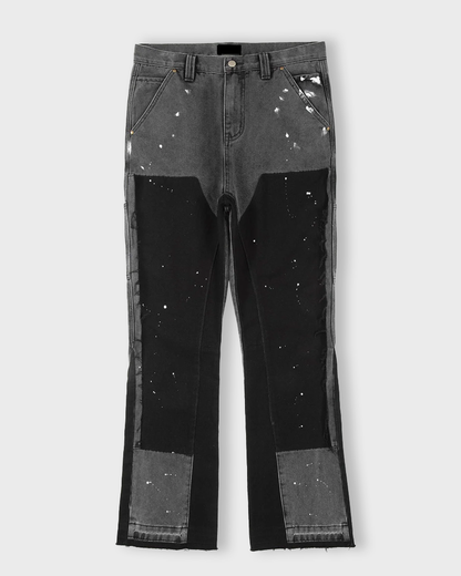 Paint Patched Jeans