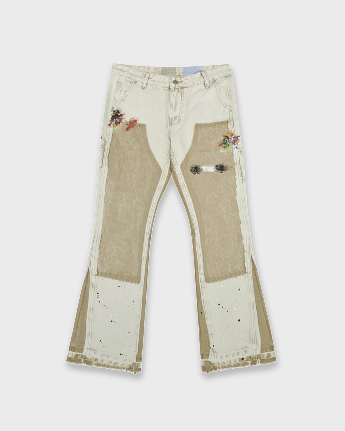 Pietra Patched Denim Jeans