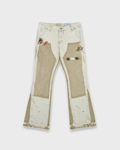 Pietra Patched Denim Jeans