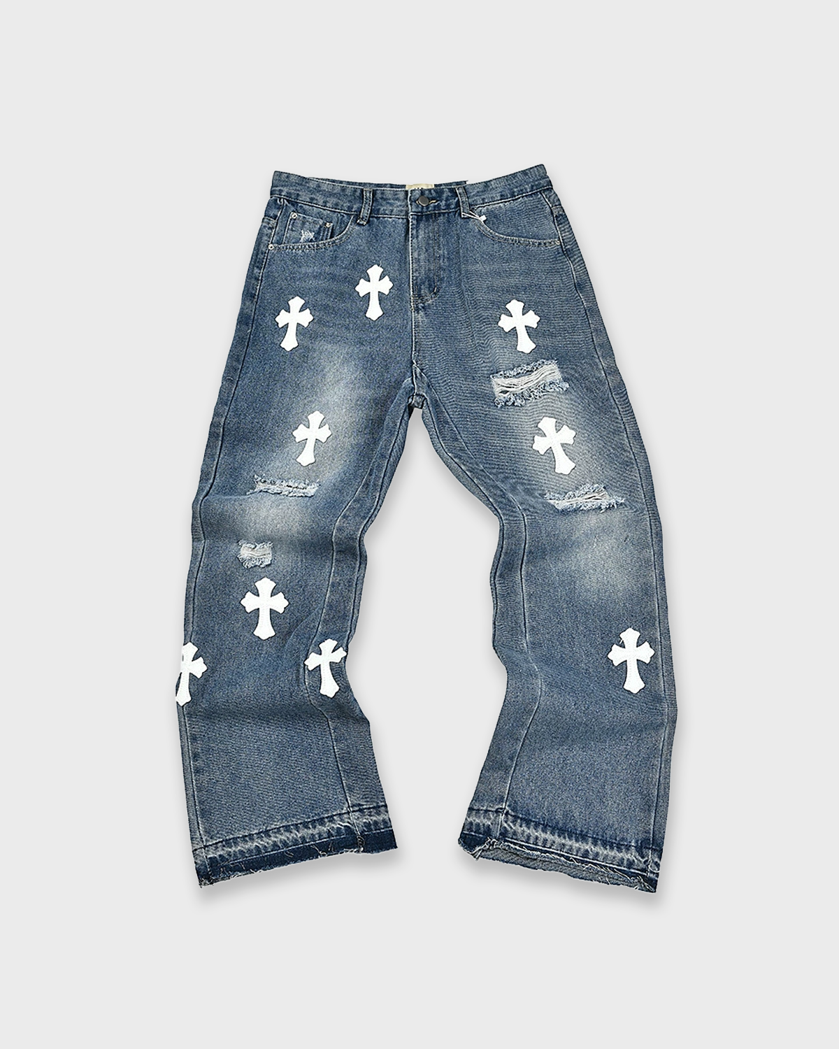 White Saint Patched - Jeans