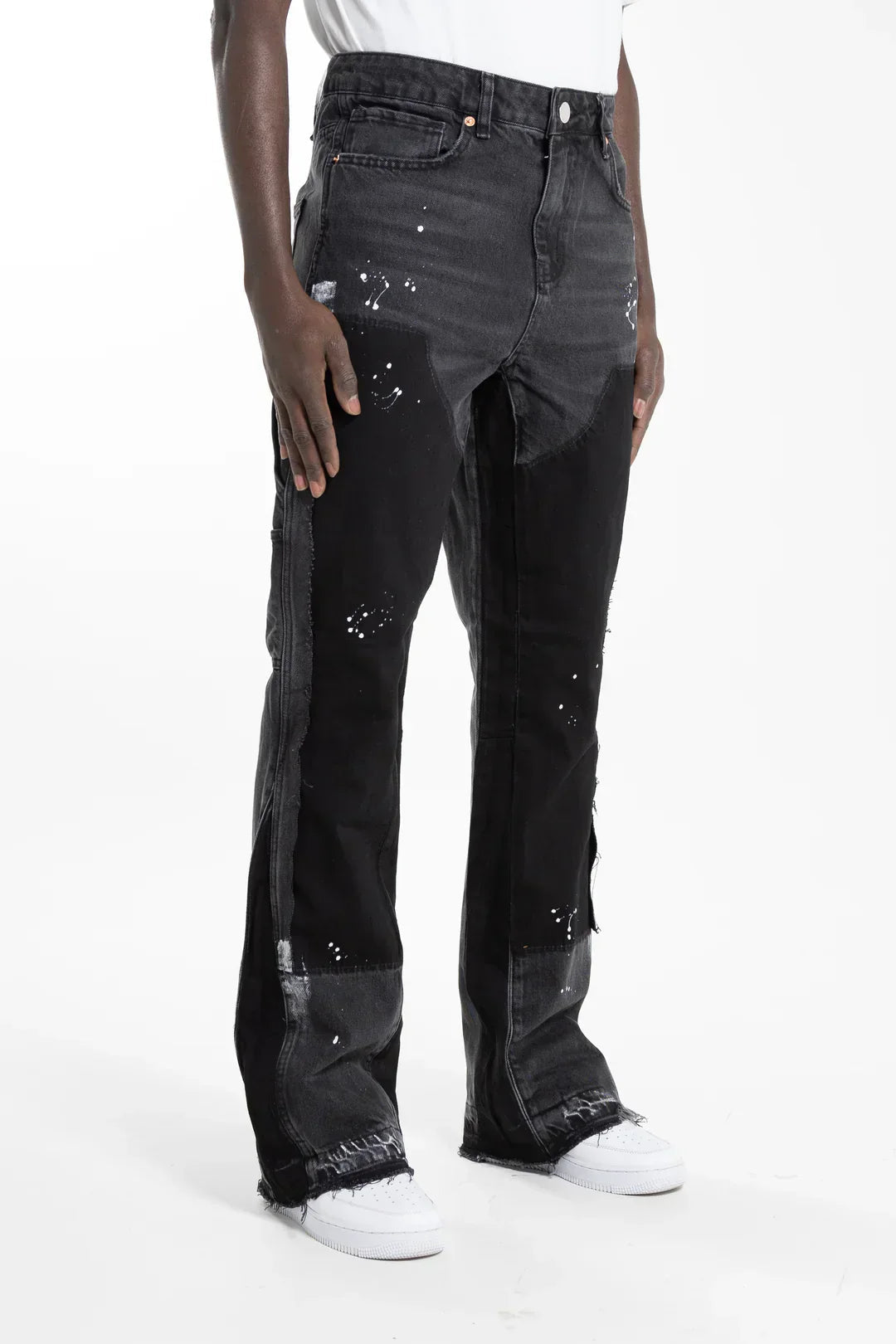 Paint Patched Jeans