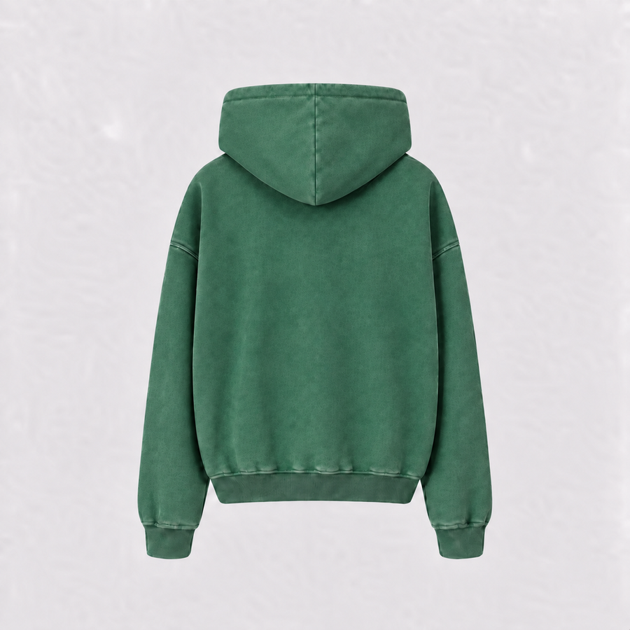 Saint Catherine Hoodie - Washed Green