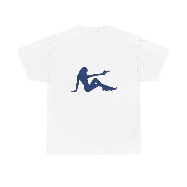 A Girl Is A Gun - White Tee