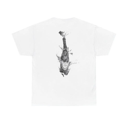 Champagne - White Tee