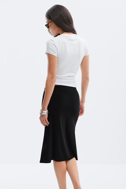 90s midi skirt