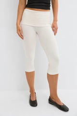 Folded Capri Trousers
