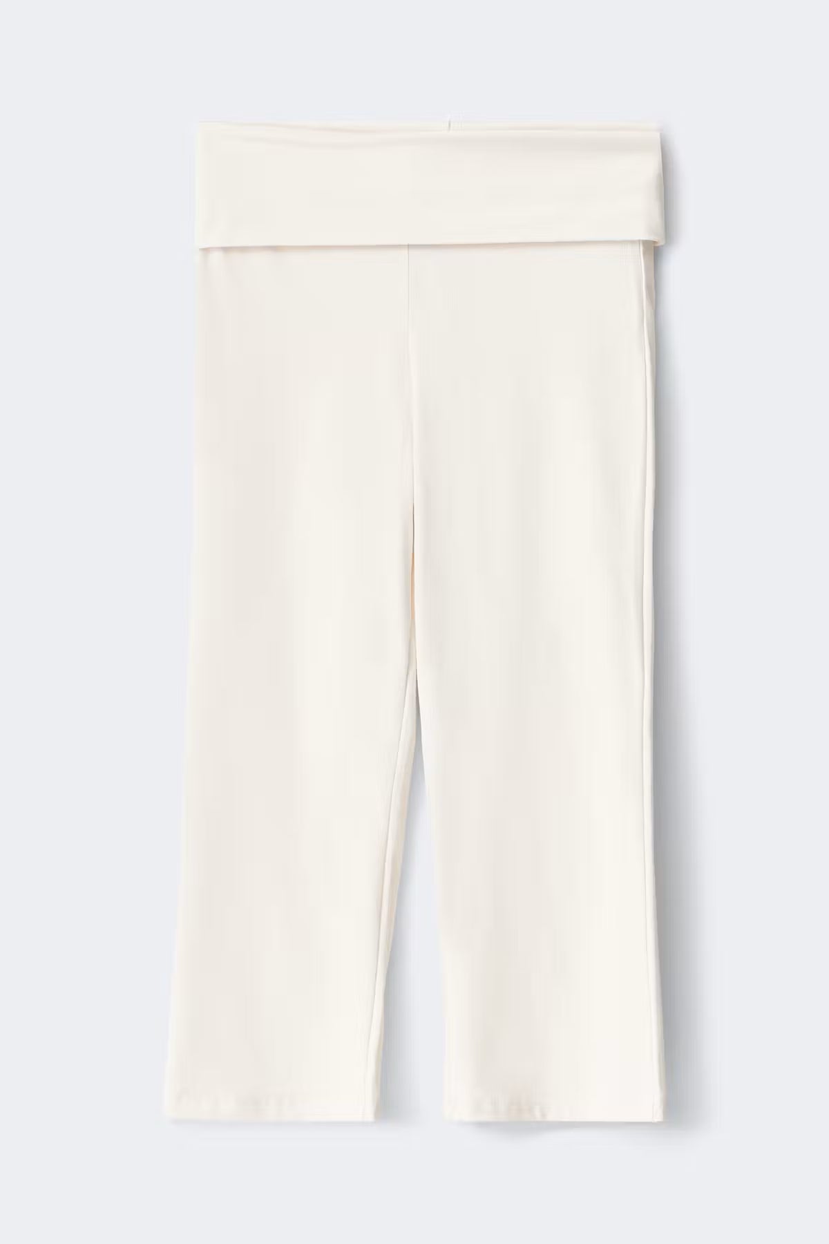 Folded Capri Trousers