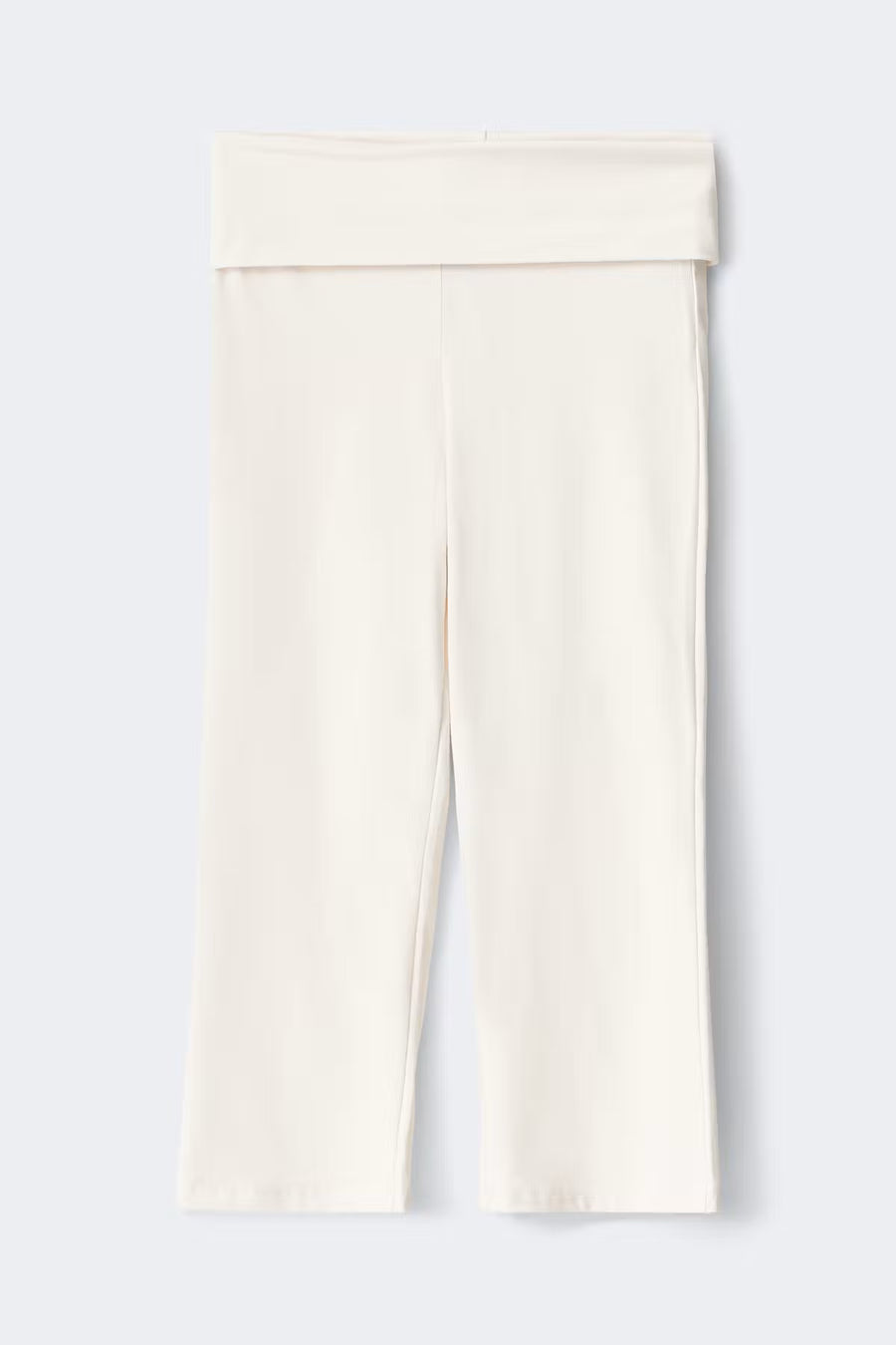 Folded Capri Trousers