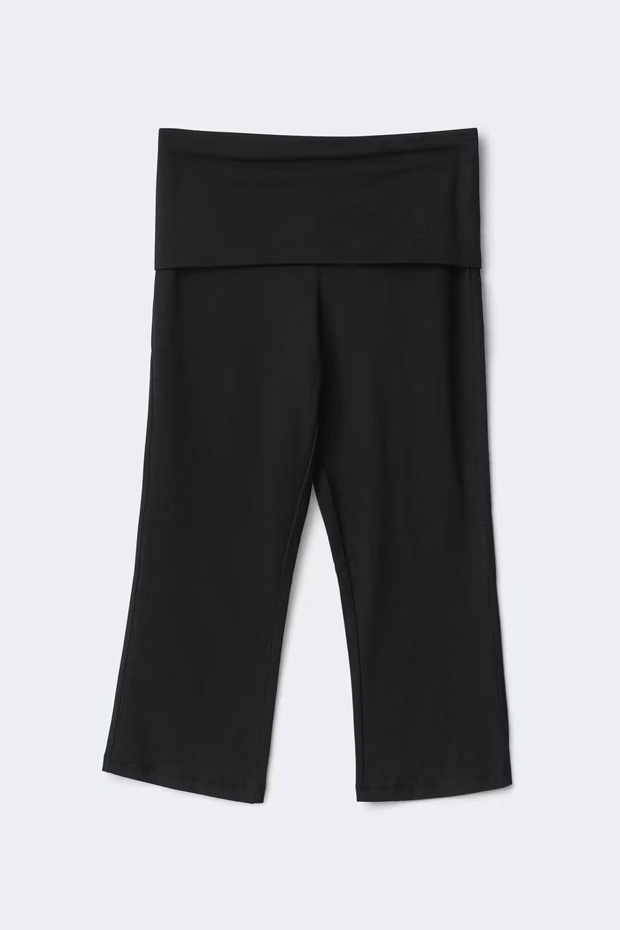 Folded Capri Trousers