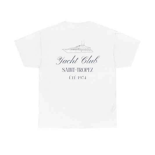 St.Tropez Yacht Club - White Tee