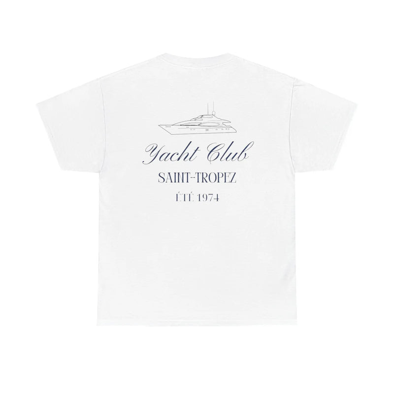 St.Tropez Yacht Club - White Tee