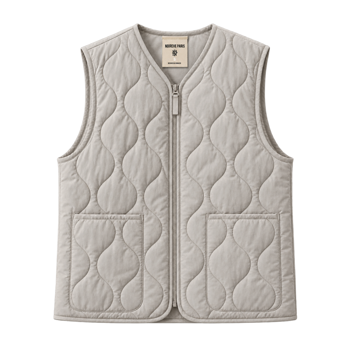 Wave Quilted Vest