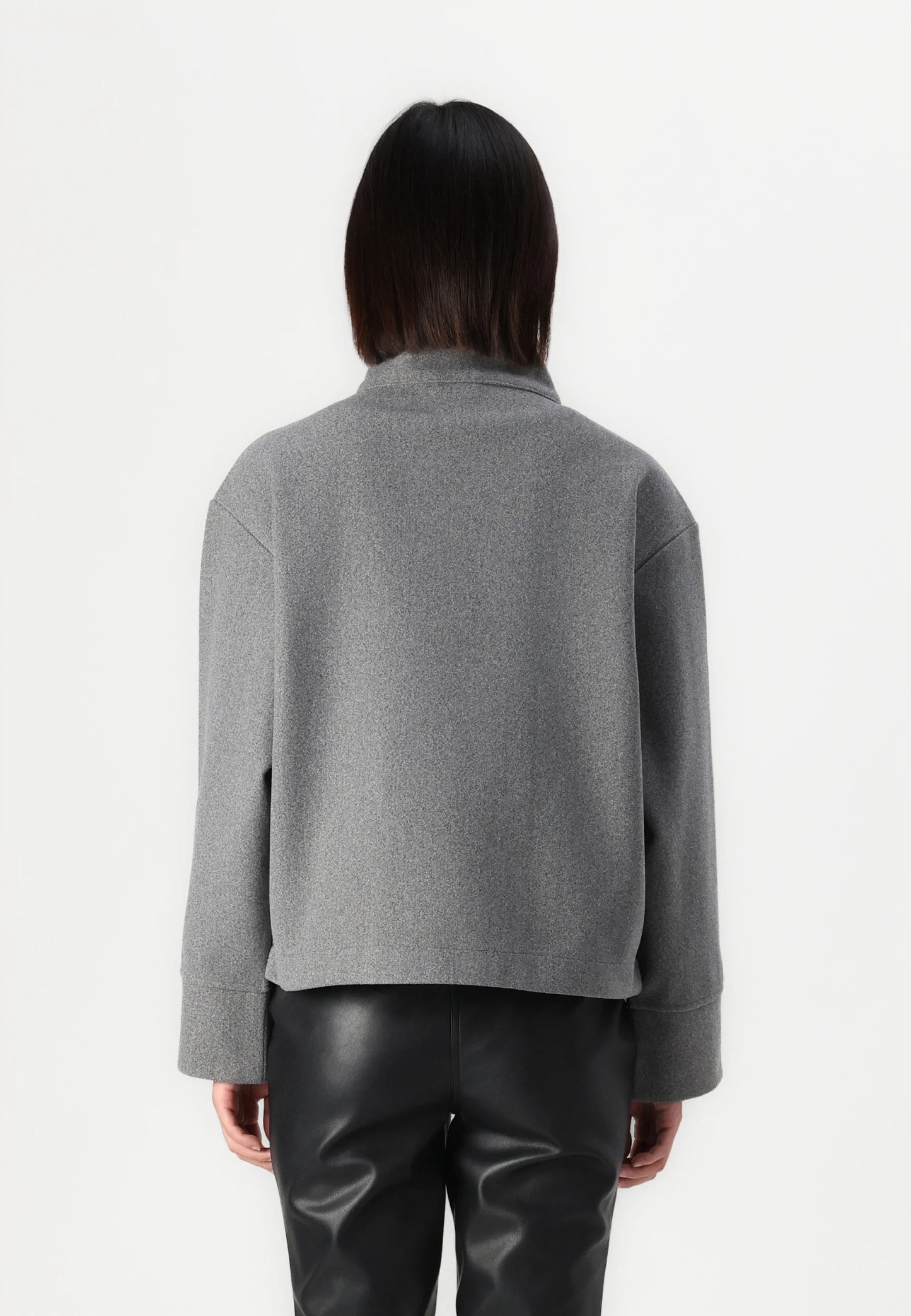 Mid-Season Jacket - Grey Melange
