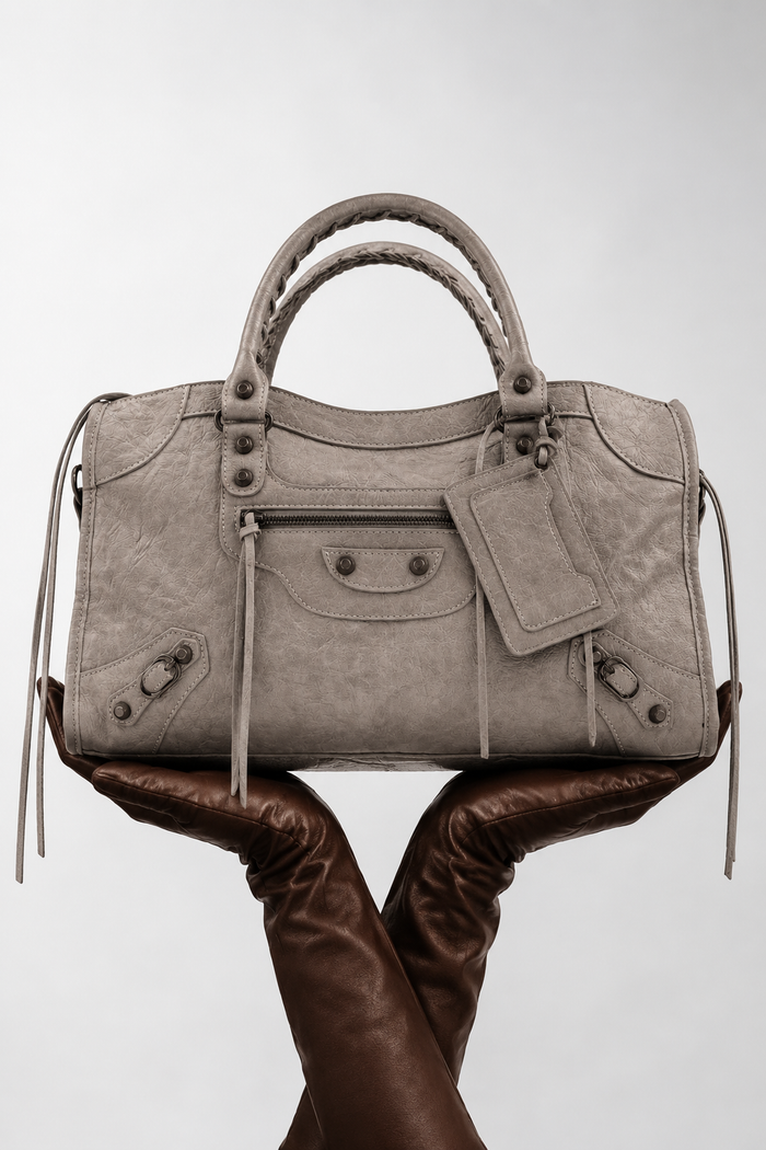 The Grey City Girl Bag - Large