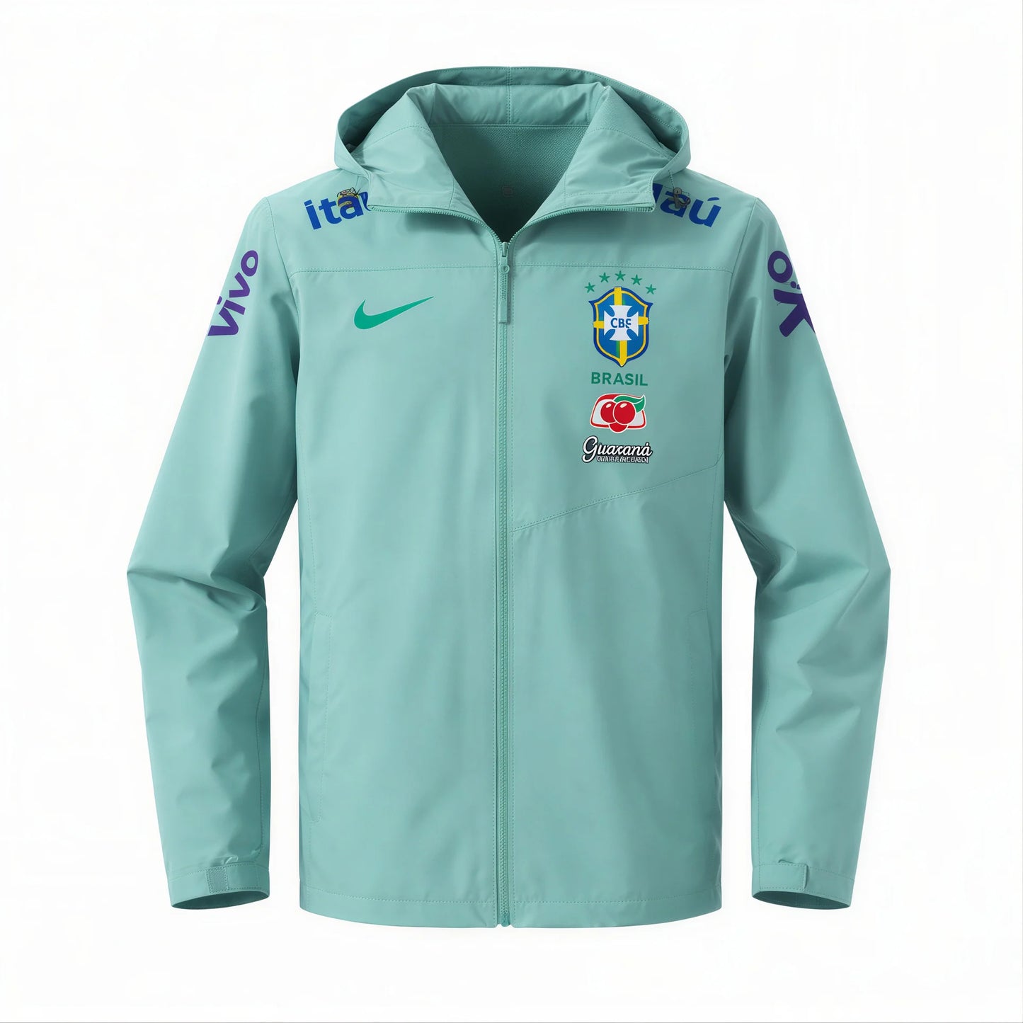 Brazil Windbreaker Jacket Blue