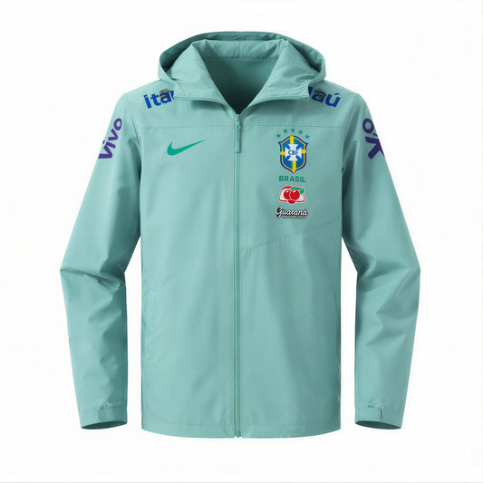 Brazil Windbreaker Jacket Blue
