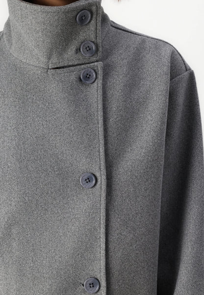 Mid-Season Jacket - Grey Melange