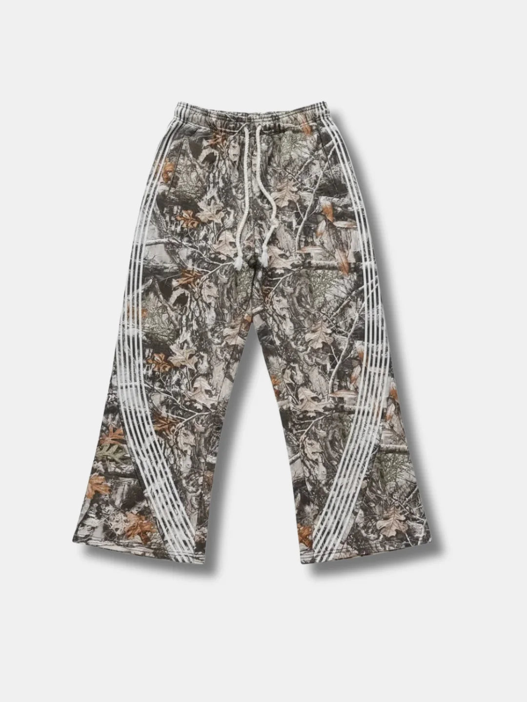 Artchived Camo Striped Joggers