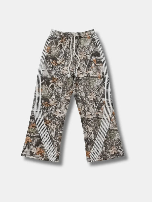 Artchived Camo Striped Joggers