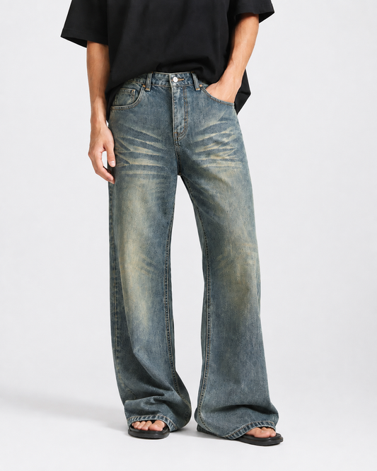 Dirty Washed Jeans