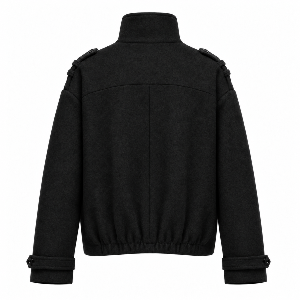 Boxy Double-Breasted Wool Jacket