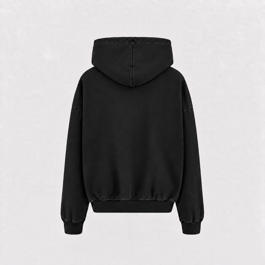 Monaco University Hoodie - Black