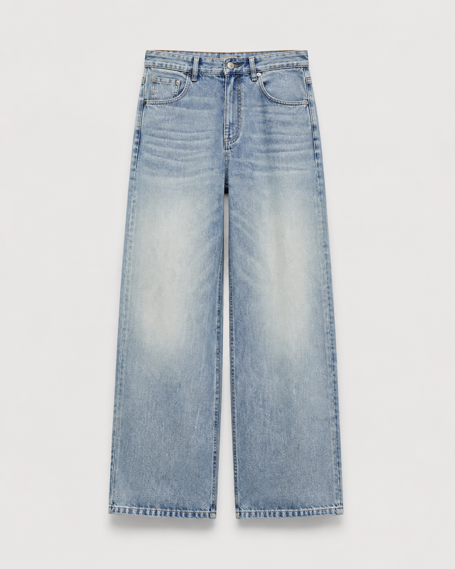 Blue Washed Jeans