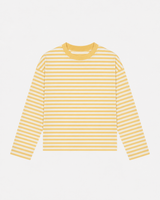Yellow Boxy Striped Longsleeve