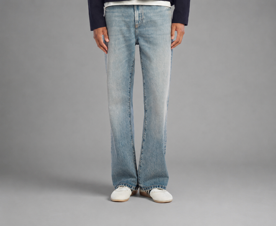 Noireve Bootcut Washed Jeans