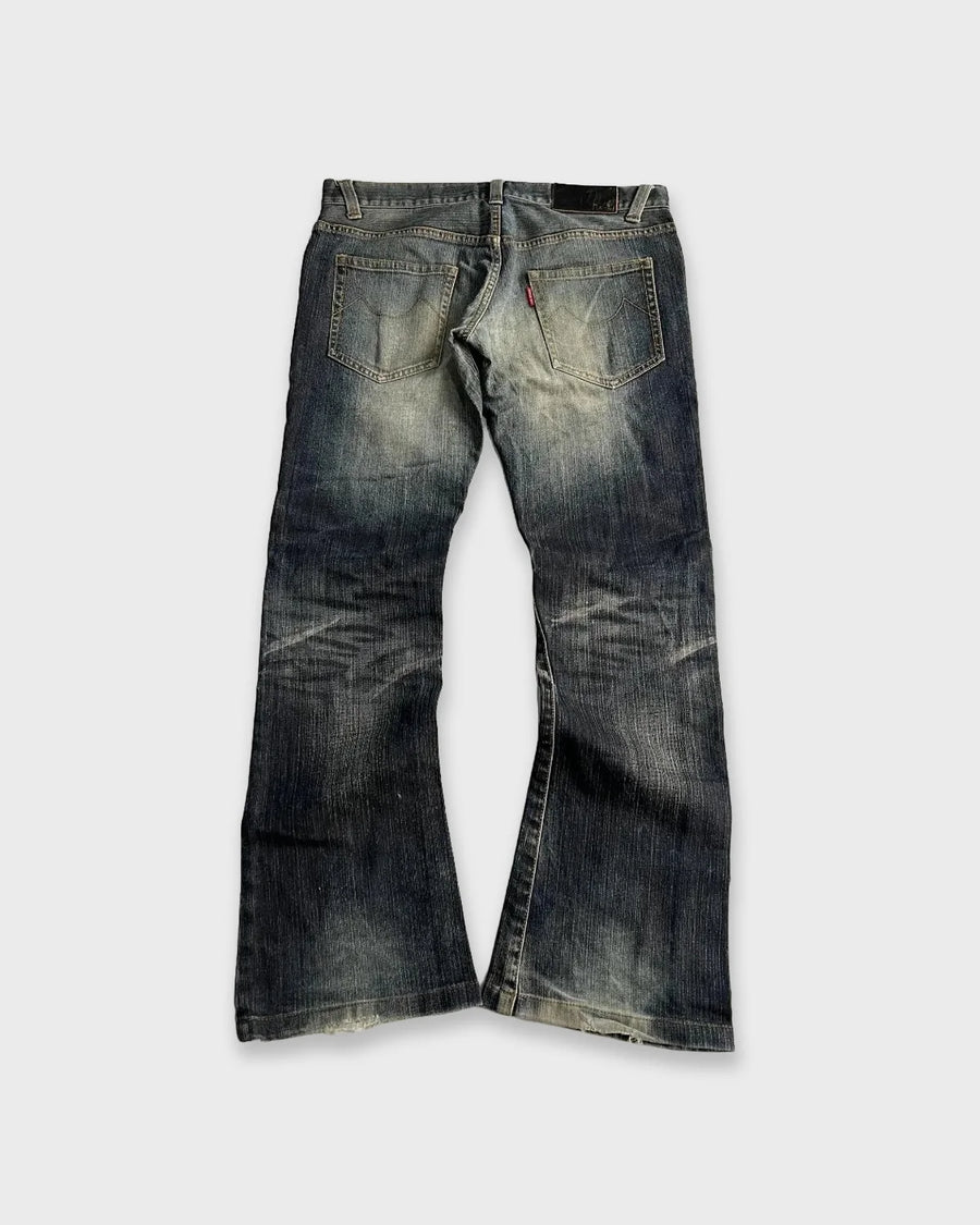 Noireve - Washed Bootcut Denim