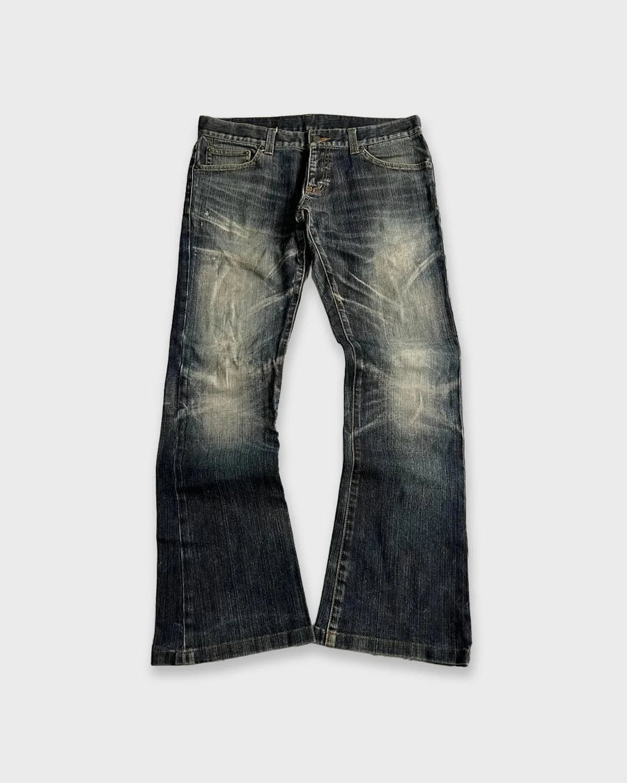 Noireve - Washed Bootcut Denim