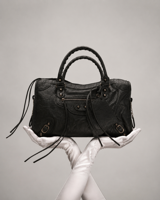 The Black City Girl Bag - Medium