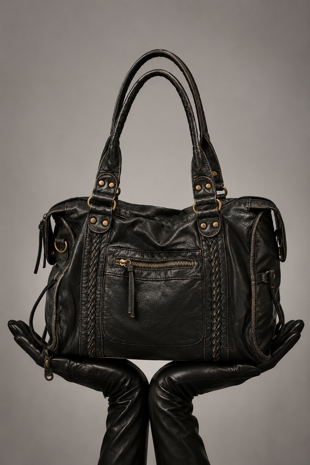Vintage City Bag 02 - Black