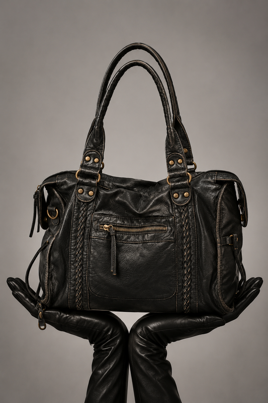 Vintage City Bag 02 - Black