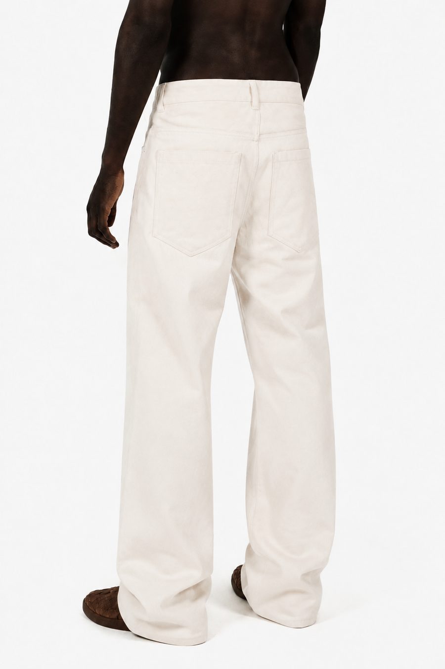 Creme 14oz Bootcut Jeans