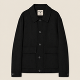 Noireve - Black Wool Overshirt V2