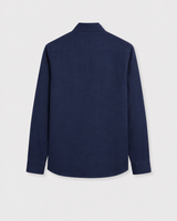 Navy Blue Atelier Linen Shirt