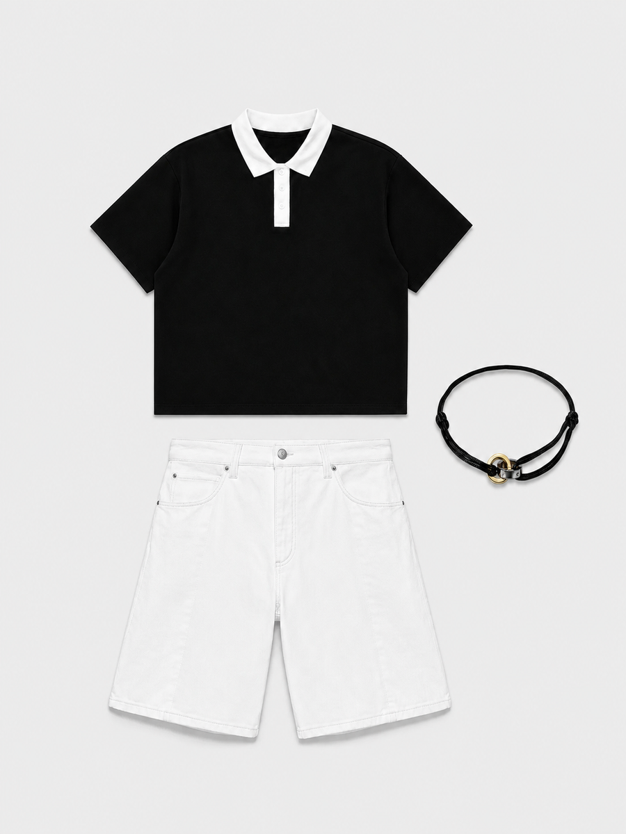 Coffee At The Sea - Noireve Outfit