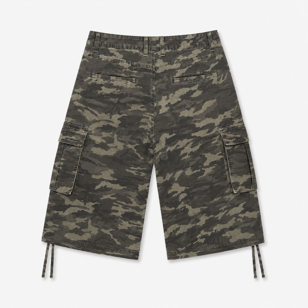 Denim Camo - Bermuda Shorts