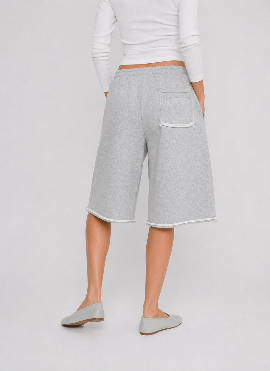 Grey Jogging - Bermuda Shorts